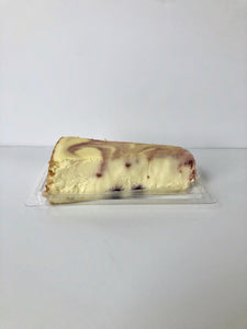 Slice - "Blue-Ras" Berry Swirl Cheesecake
