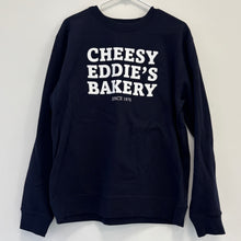 Load image into Gallery viewer, Cheesy Eddie's Bakery Sweatshirt Shirt - Navy

