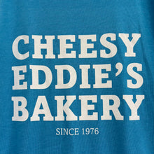 Load image into Gallery viewer, Cheesy Eddie's Bakery Shirt - Aqua
