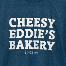Load image into Gallery viewer, Cheesy Eddie's Bakery Long Sleeve Shirt - Teal
