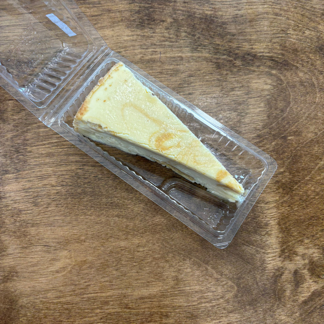Pumpkin Swirl Cheesecake Slice