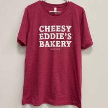 Load image into Gallery viewer, Cheesy Eddie's Bakery Shirt - Raspberry
