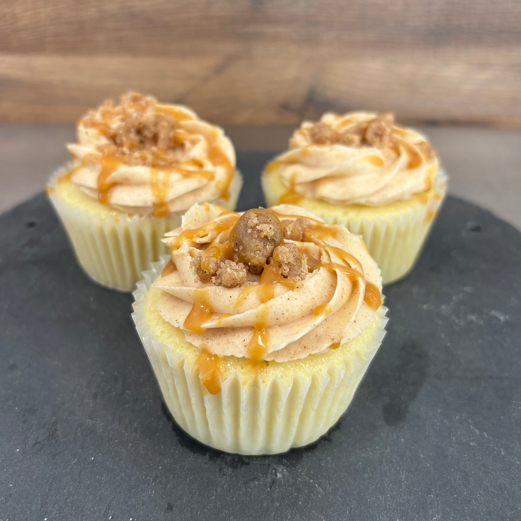 Apple Caramel Cupcake