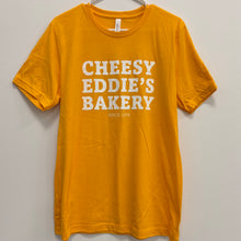 Load image into Gallery viewer, Cheesy Eddie's Bakery Shirt - Gold
