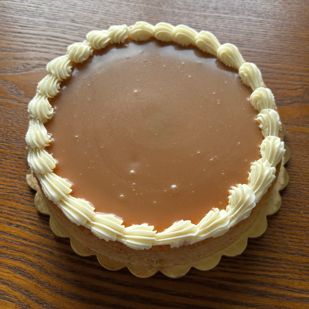 Black Button Bourbon Caramel Cheesecake