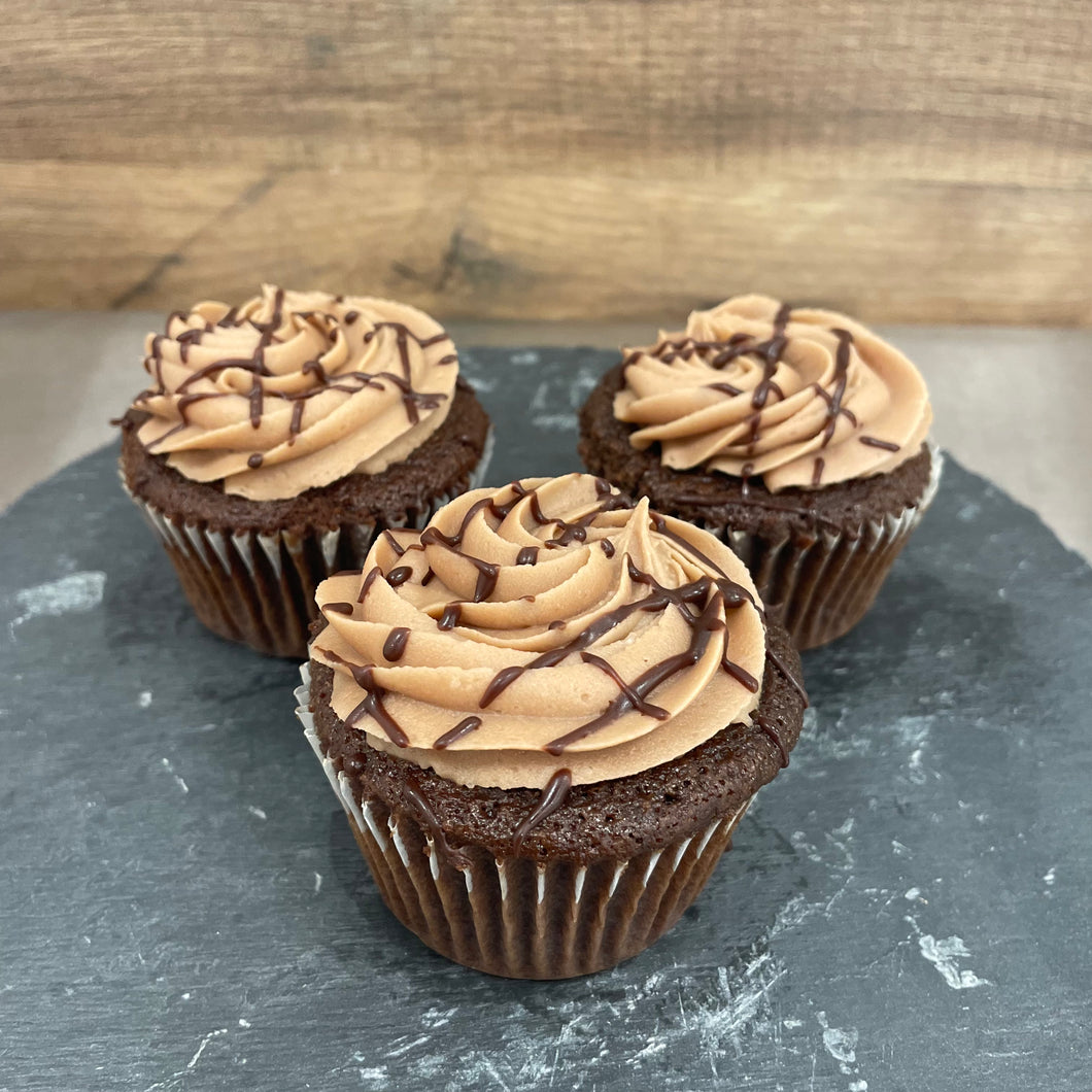 Triple Chocolate Cupcake