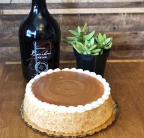 Black Button Bourbon Caramel Cheesecake