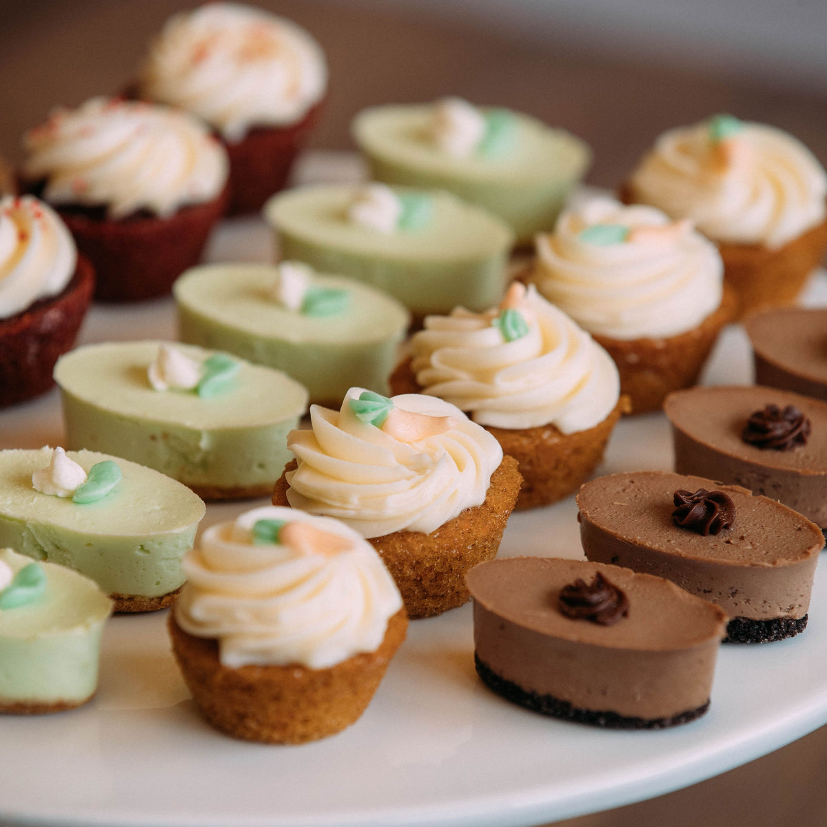 Custom Assortment of Mini Desserts – Cheesy Eddie's