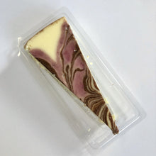 Load image into Gallery viewer, Slice - Chocolate Raspberry Swirl Cheesecake
