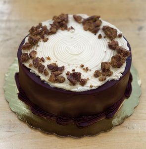 Chocolate Peanut Butter Mousse Cake